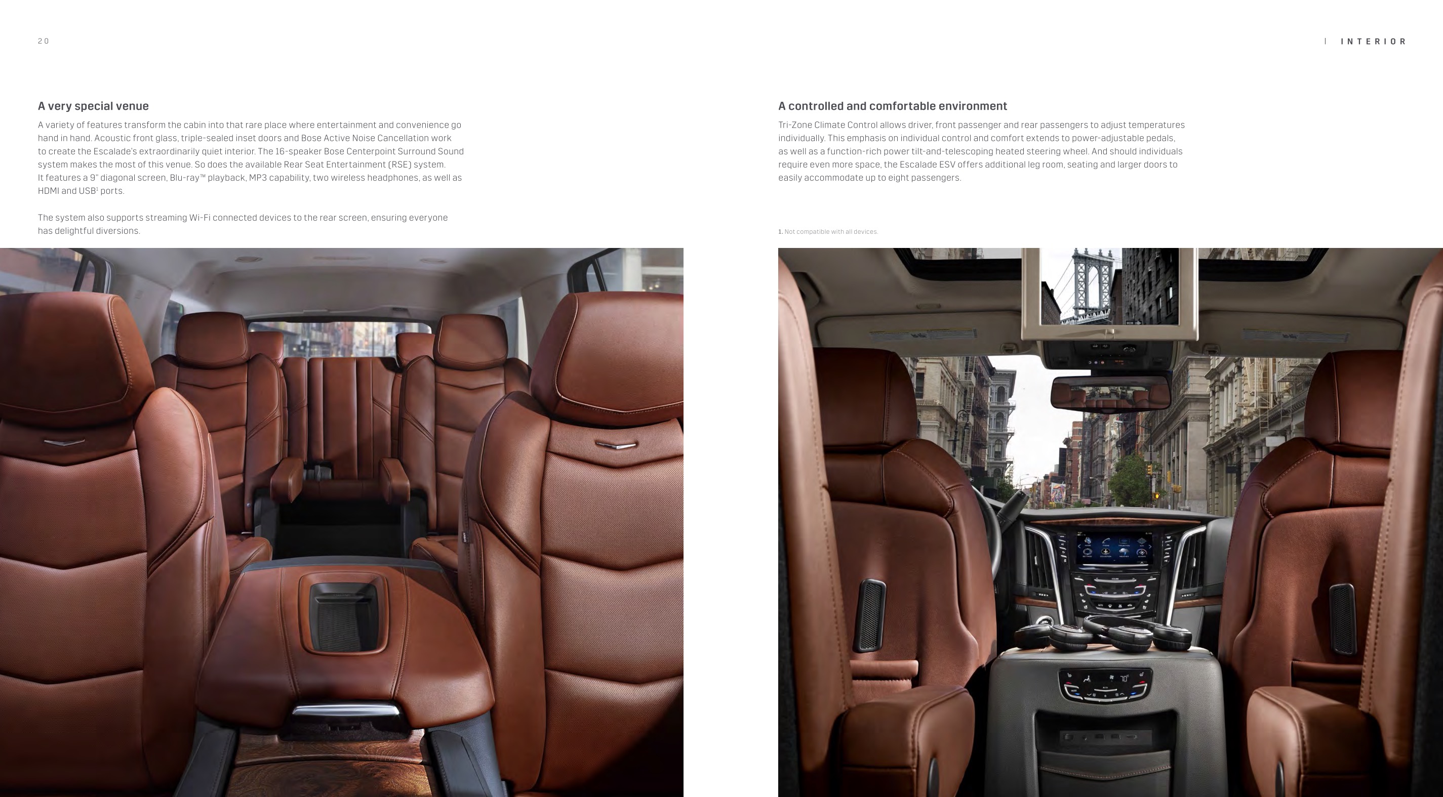 2017 Cadillac Escalade Brochure Page 4